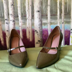 Olive Green Boden Heels